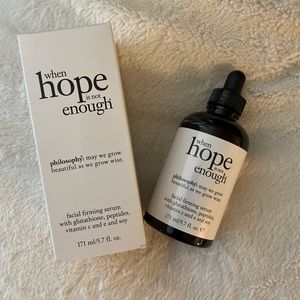 NWT Philosophy facial firming serum /Mega size & FREE NWT Philosophy item